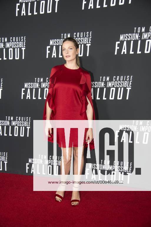 Washington DC, July 22 2018, USA: The new Tom Cruise movie, Mission Impossible: Fallout, has its premiere at the Smithsonian Air and Space Museum in Washington DC. Some of the stars attending include Rebecca Ferguson. Patsy Lynch MediaPunch