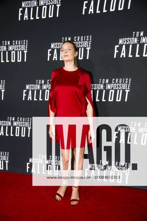 Washington DC, July 22 2018, USA: The new Tom Cruise movie, Mission Impossible: Fallout, has its premiere at the Smithsonian Air and Space Museum in Washington DC. Some of the stars attending include Rebecca Ferguson. Patsy Lynch MediaPunch
