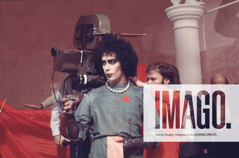 Rocky Horror Picture Show, The Tim Curry, Dir. Jim Sharman on the set 1975 20th Photo by John Jay **I.V.