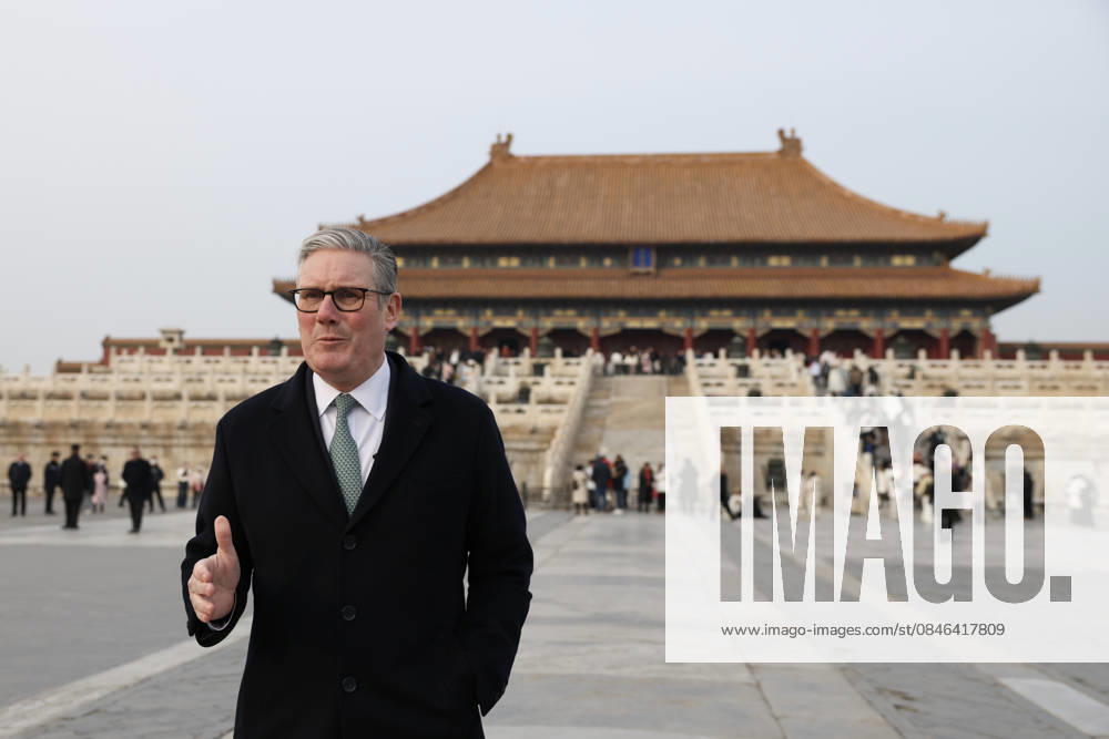 Prime Minister Keir Starmer visits the Forbidden City 29 01 2026. Beijing, China. Prime Minister Keir Starmer visits the Forbidden City., Credit:Simon Dawson Avalon China, Beijing