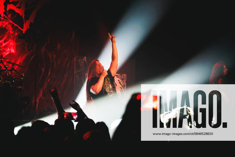 Cryptopsy live in Copenhagen, Denmark Copenhagen, Denmark. 30th, January 2026. The Canadian death and thrash metal band Cryptopsy performs a live concert at Pumpehuset in Copenhagen. Here vocalist Matt McGachy is seen live on stage. Denmark, Copenhagen