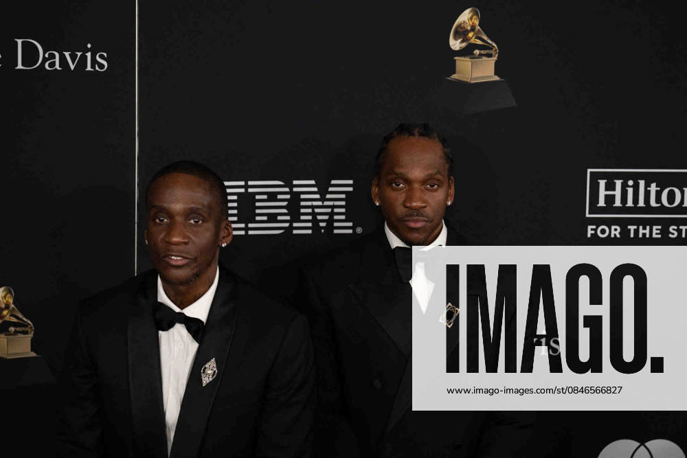 Clipse arrives on the red carpet of the Pre-Grammy Gala at the The Beverly Hilton hotel in Beverly Hills California on Jan. 31, 2026. Beverly Hills United States - ZUMAt169 20260131_zep_t169_068