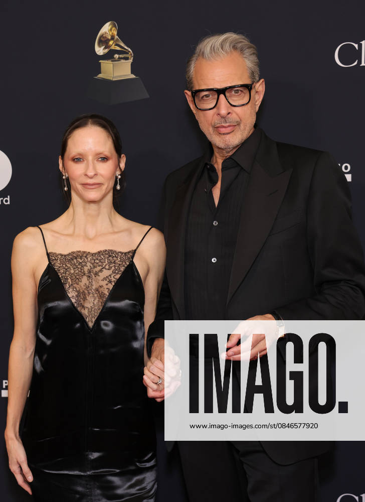 68th Grammy Awards - Pre-Grammy Gala & Grammy Salute to Industry Icons Honoring Avery Lipman & Monte Lipman Featuring: Emilie Livingston, Jeff Goldblum Where: Los Angeles, California, United States When: 01 Feb 2026 Credit: Faye s Vision Cover Images . NOT FOR USE BY NEWSPAPERS BASED IN THE UK.