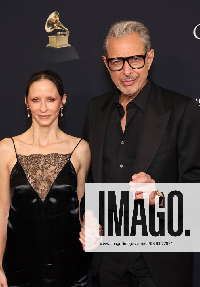 68th Grammy Awards - Pre-Grammy Gala & Grammy Salute to Industry Icons Honoring Avery Lipman & Monte Lipman Featuring: Emilie Livingston, Jeff Goldblum Where: Los Angeles, California, United States When: 01 Feb 2026 Credit: Faye s Vision Cover Images . NOT FOR USE BY NEWSPAPERS BASED IN THE UK.