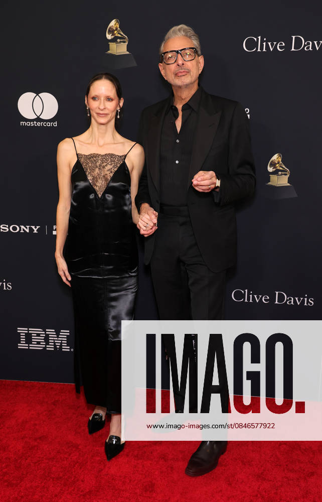 68th Grammy Awards - Pre-Grammy Gala & Grammy Salute to Industry Icons Honoring Avery Lipman & Monte Lipman Featuring: Emilie Livingston, Jeff Goldblum Where: Los Angeles, California, United States When: 01 Feb 2026 Credit: Faye s Vision Cover Images . NOT FOR USE BY NEWSPAPERS BASED IN THE UK.