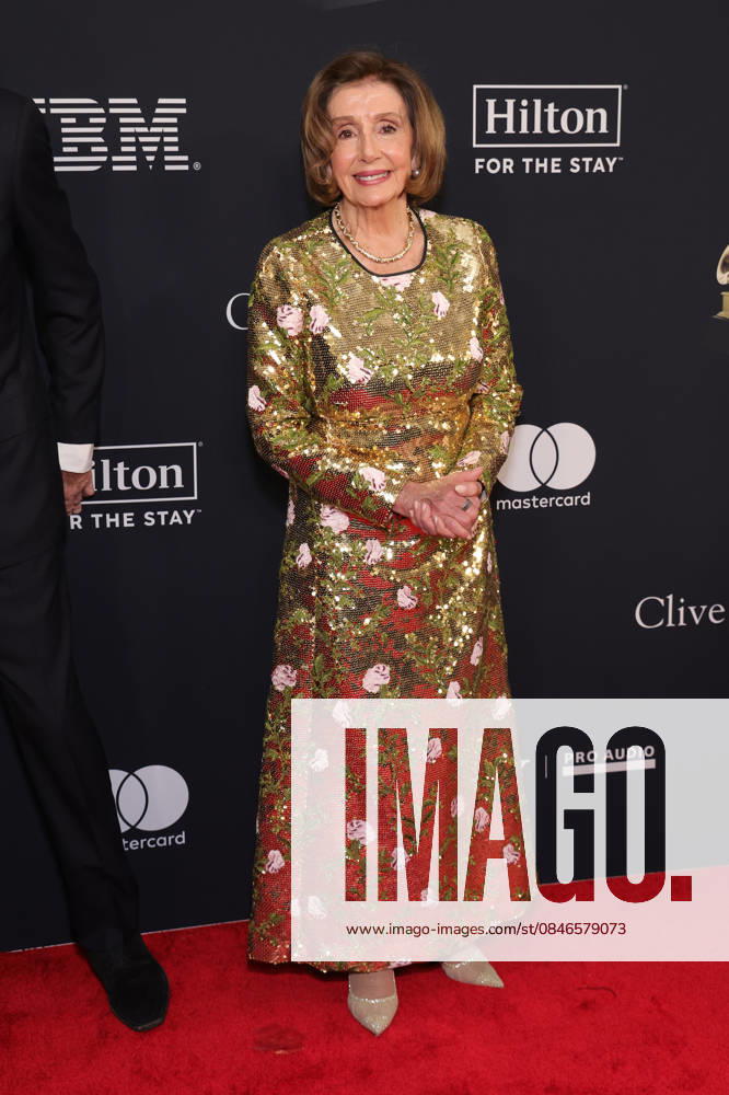 68th Grammy Awards - Pre-Grammy Gala & Grammy Salute to Industry Icons Honoring Avery Lipman & Monte Lipman Featuring: Nancy Pelosi Where: Los Angeles, California, United States When: 01 Feb 2026 Credit: Faye s Vision Cover Images . NOT FOR USE BY NEWSPAPERS BASED IN THE UK.