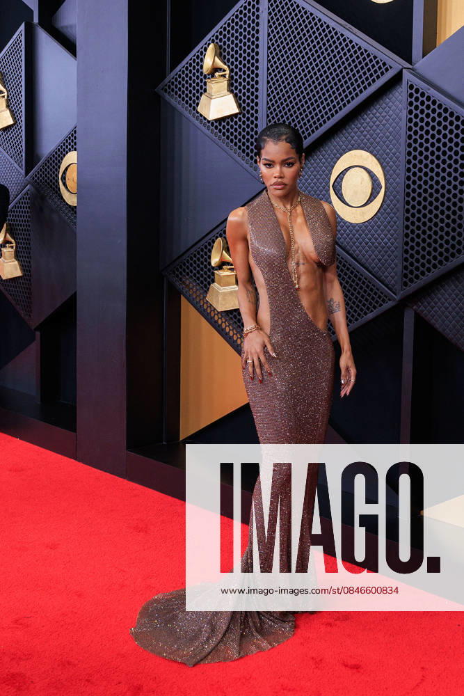 Teyana Taylor at the 68th Annual Grammy Awards on Sunday February 1, 2026 at Crypto.com Arena in Los Angeles, California. JAVIER ROJAS PI Los Angeles USA - ZUMAp124 20260201_zaa_p124_145