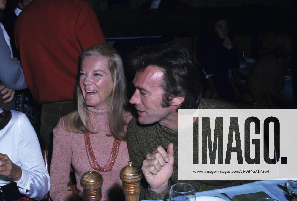 Clint Eastwood and wife Maggie Johnson circa 1970s