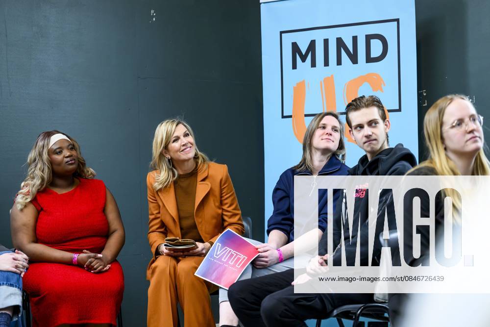 Tilburg, The Netherlands, 2026-02-03 14:29:43 TILBURG, February 14, 2026, Mind Us. Queen Maxima, honorary chair of the MIND Us Foundation, visits the municipality of Tilburg as part of the MIND Us Leading Locals network. Tilburg is one of eleven leading municipalities participating in the network. PHOTO: NLBeeld Patrick van Emst Credit: NL Beeld Patrick van Emst