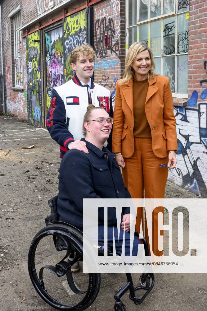 Tilburg, The Netherlands, 2026-02-03 15:37:58 TILBURG, February 14, 2026, Mind Us. Queen Maxima, honorary chair of the MIND Us Foundation, visits the municipality of Tilburg as part of the MIND Us Leading Locals network. Tilburg is one of eleven leading municipalities participating in the network. PHOTO: NLBeeld Patrick van Emst Credit: NL Beeld Patrick van Emst