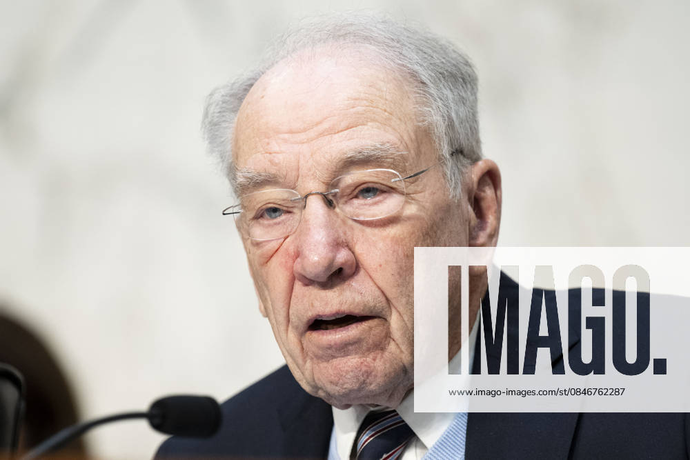 U.S. Senator CHUCK GRASSLEY (R-IA) speaking at a Senate Judiciary hearing at the U.S. Capitol in Washington, DC. Washington USA - ZUMAb161 20260203_aap_b161_051
