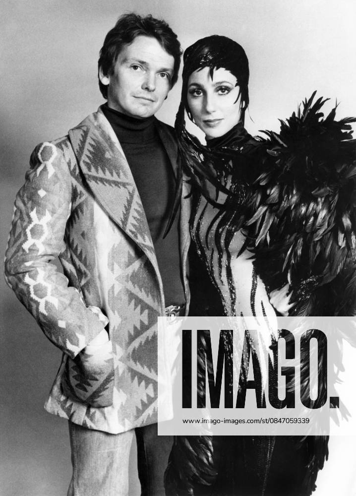 Bob Mackie and Cher Bono 1975 ** B.D.M.
