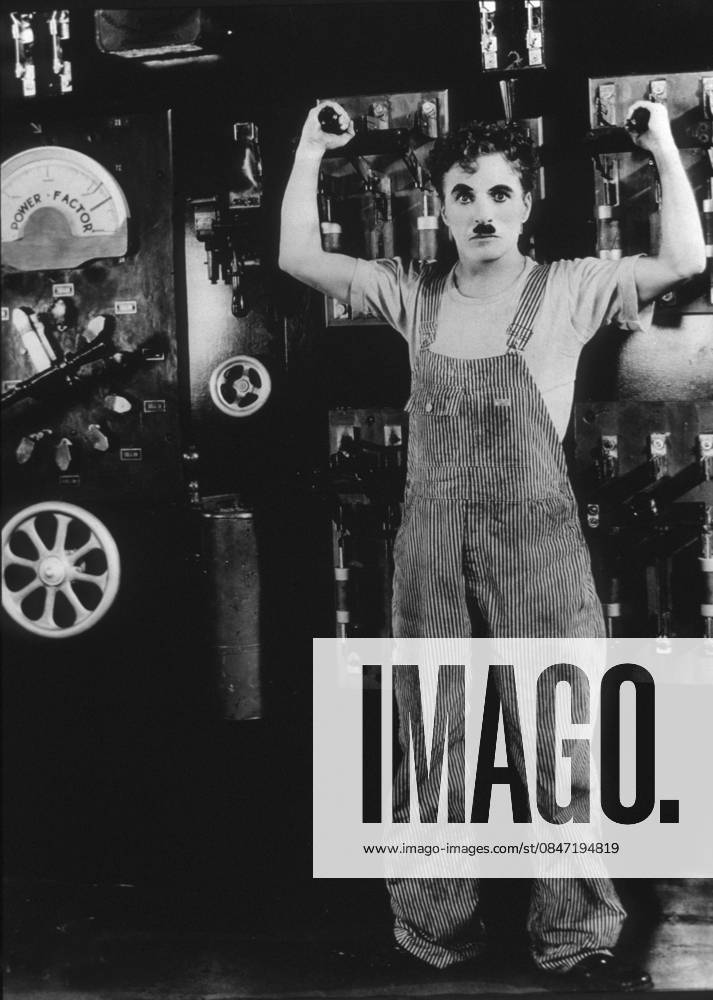 Charlie Chaplin Film Set Modern Times (1936) Photo by Max M. Autrey 0027977 **I.V.