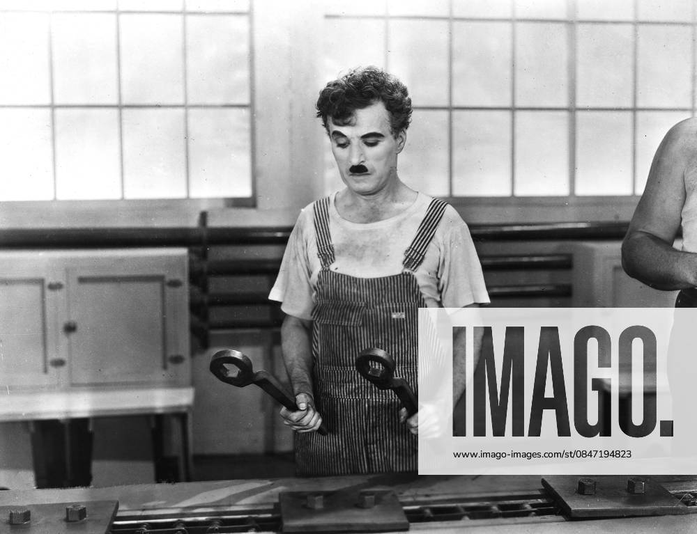 Modern Times Charlie Chaplin 1936 Photo by Daniel Stern **I.V.