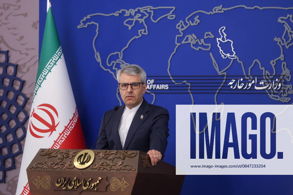 Weekly press conference by Foreign Ministry Spokesperson Esmaeil Baghaei in Tehran, Iran - 10 Feb 2026 Esmaeil Baghaei, Spokesperson of Foreign Ministry seen during his weekly press conference. Tehran Iran