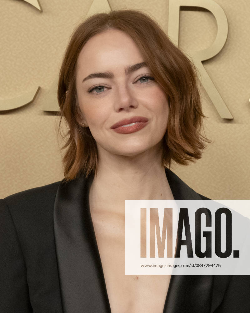 Academy Award-winning American actress and producer EMMA STONE attends the 98th Oscars Nominees Luncheon. Beverly Hills USA - ZUMAb173 20260210_aap_b173_178