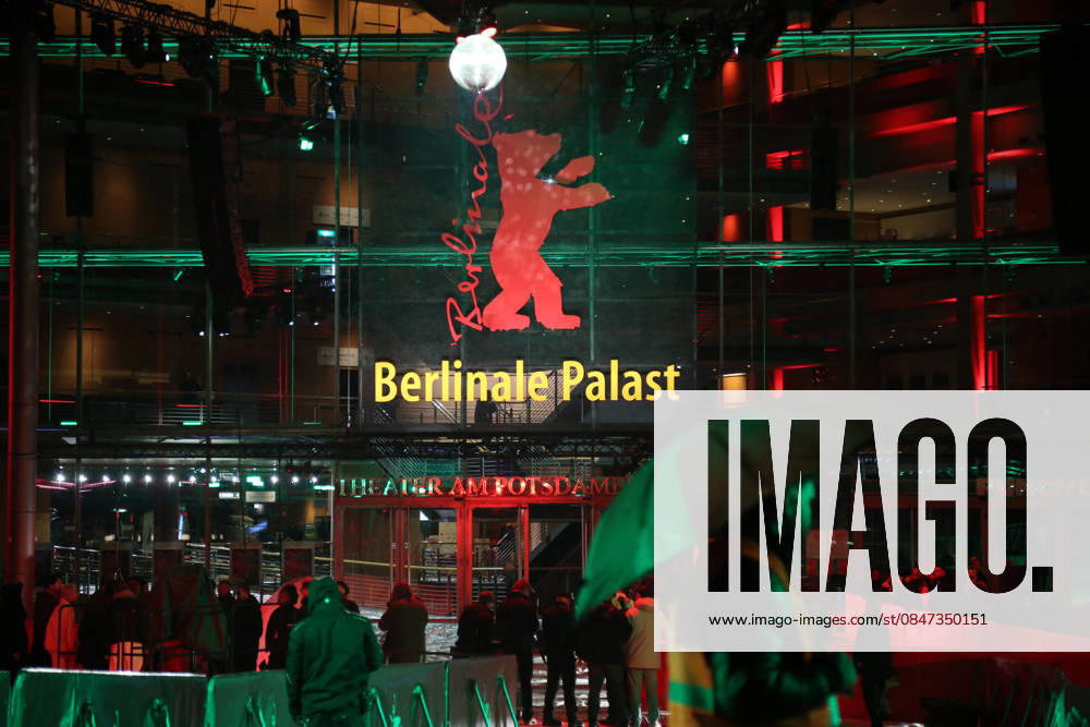 People stand in front of the Berlinale Palast ahead of the 76th Berlin International Film Festival (Berlinale) in Berlin. The festival runs from Feb. 12 to 22, 2026. Berlin Germany - ZUMAf146 20260211_zip_f146_003