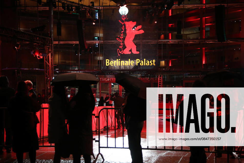 People stand in front of the Berlinale Palast ahead of the 76th Berlin International Film Festival (Berlinale) in Berlin. The festival runs from Feb. 12 to 22, 2026. Berlin Germany - ZUMAf146 20260211_zip_f146_006