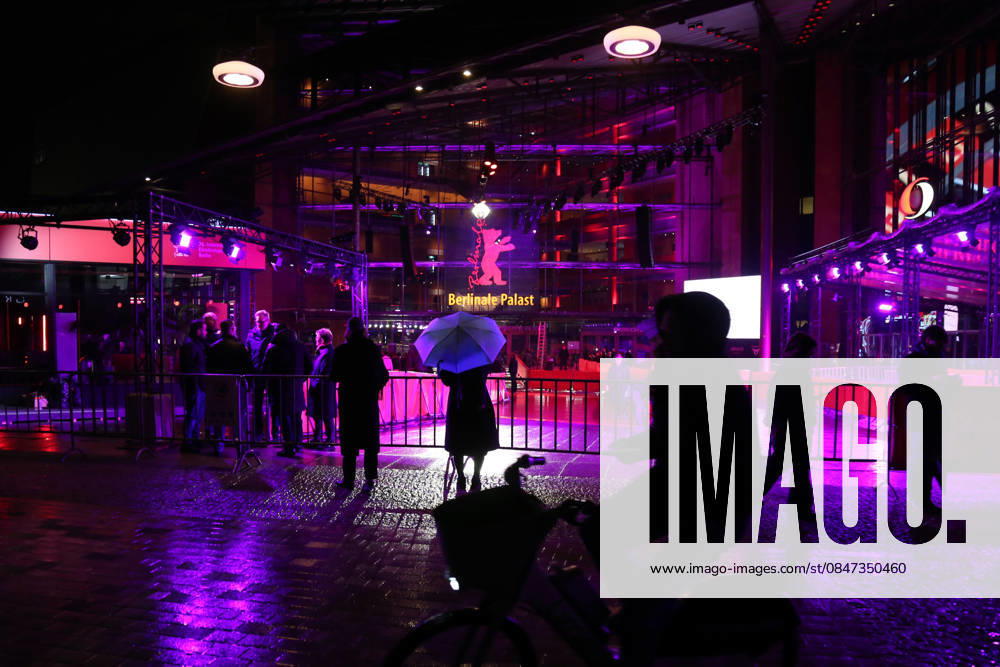 People stand in front of the Berlinale Palast ahead of the 76th Berlin International Film Festival (Berlinale) in Berlin. The festival runs from Feb. 12 to 22, 2026. Berlin Germany - ZUMAf146 20260211_zip_f146_009