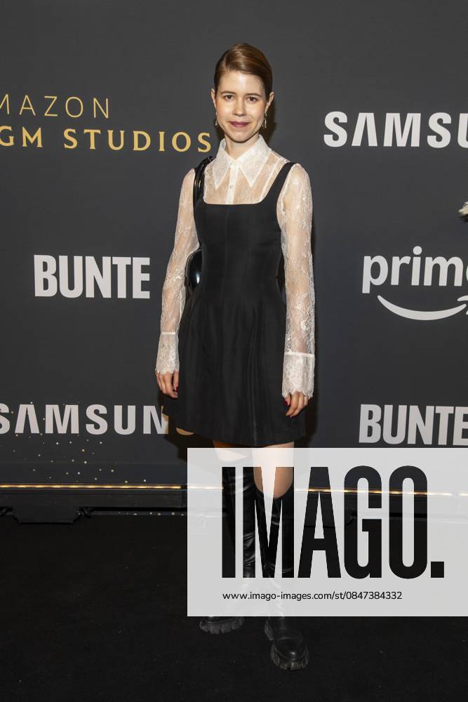 Luise Aschenbrenner as a guest on the black carpet at the premiere photocall A NIGHT TO REMEMBER by Prime Video and Amazon MGM Studios at the 76 Berlinale on Wednesday, February 11, 2026 at Von Greifswald in Berlin Berlin Germany