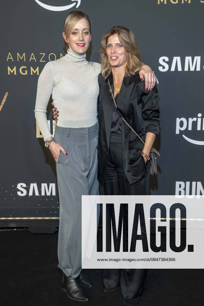 Judith Richter and Valerie Niehaus actress as guests on the black carpet at the premiere photocall A NIGHT TO REMEMBER by Prime Video and Amazon MGM Studios at the 76 Berlinale on Wednesday, February 11, 2026 at Von Greifswald in Berlin Berlin Germany