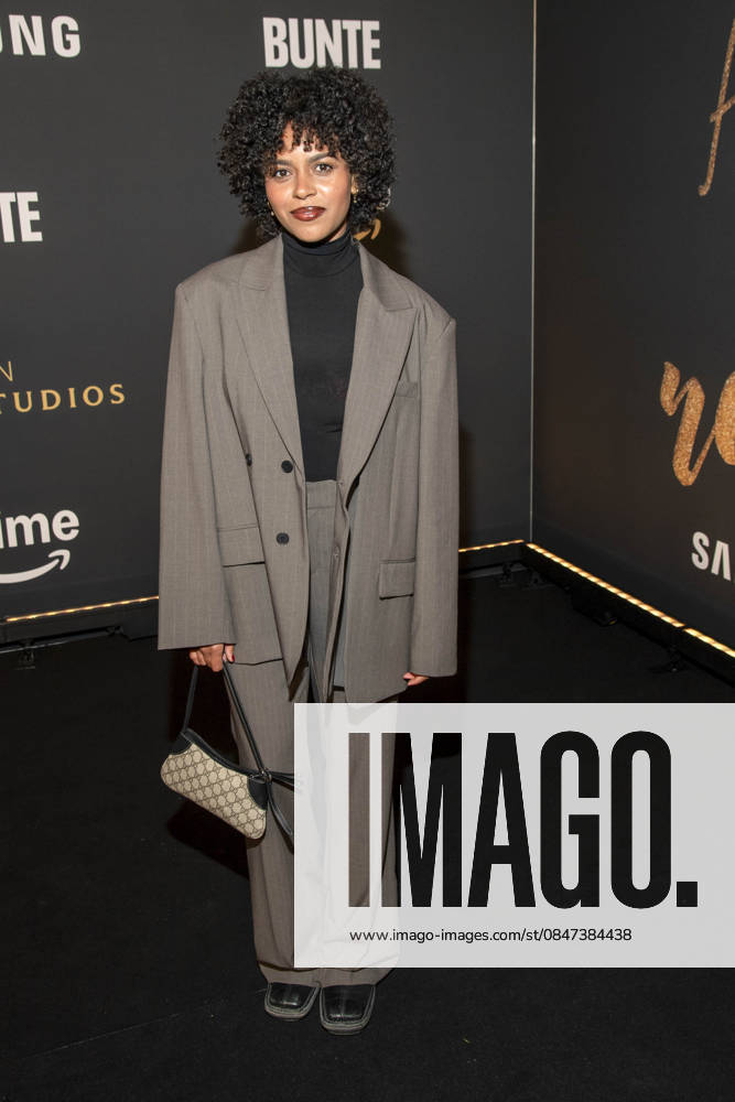 Aminata Belli actress on the black carpet at the premiere photocall A NIGHT TO REMEMBER by Prime Video and Amazon MGM Studios at the 76th Berlinale on Wednesday, February 11, 2026 at Von Greifswald in Berlin Berlin Germany