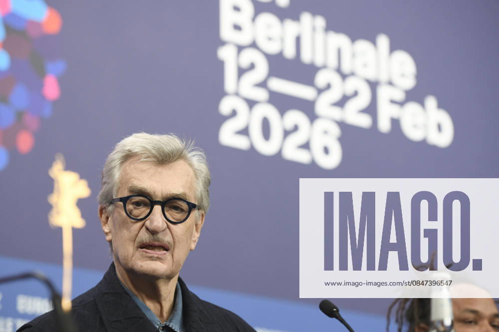 Wim Wenders at the press conference of the international jury at the Berlinale 2026 76 Berlin International Film Festival at the Hotel Grand Hyatt Berlin, 12 02 2026 Foto:xC.xNiehausx xFuturexImagex jury_6233