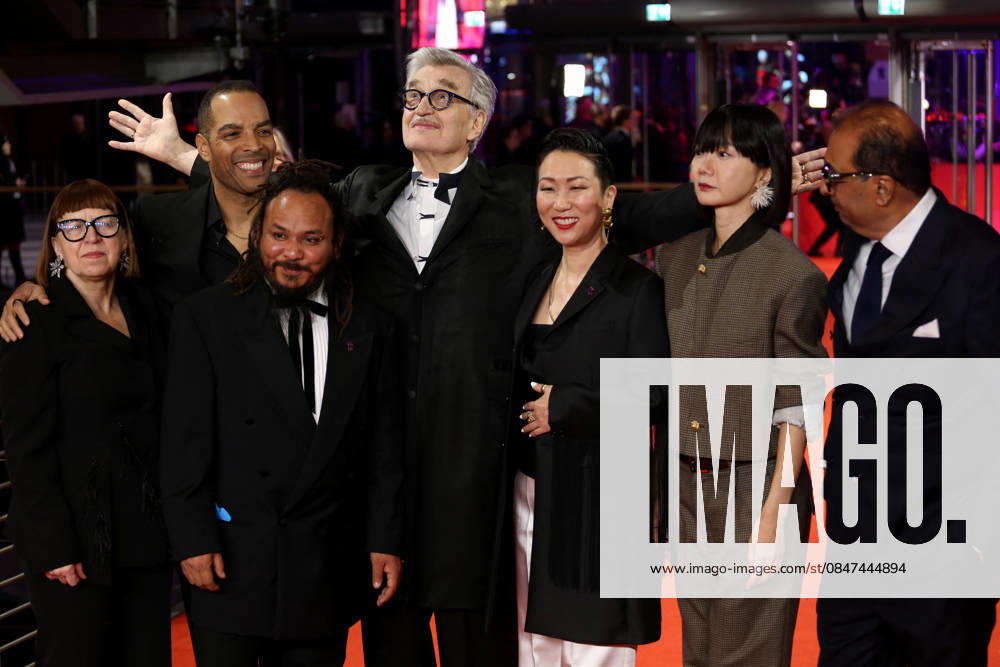 International Jury members Shivendra Singh Dungarpur, Min Bahadur Bham, Jury President Wim Wenders, Bae Doona, Hikari, Ewa Puszczynska, and Reinaldo Marcus Green pose on the red carpet at the opening ceremony of the 76th Berlin International Film Festival (Berlinale), which is Europe s first major film festival of the year, in Berlin. The festival runs from February 12 to 22, 2026. Berlin Germany - ZUMAf146 20260212_zip_f146_089
