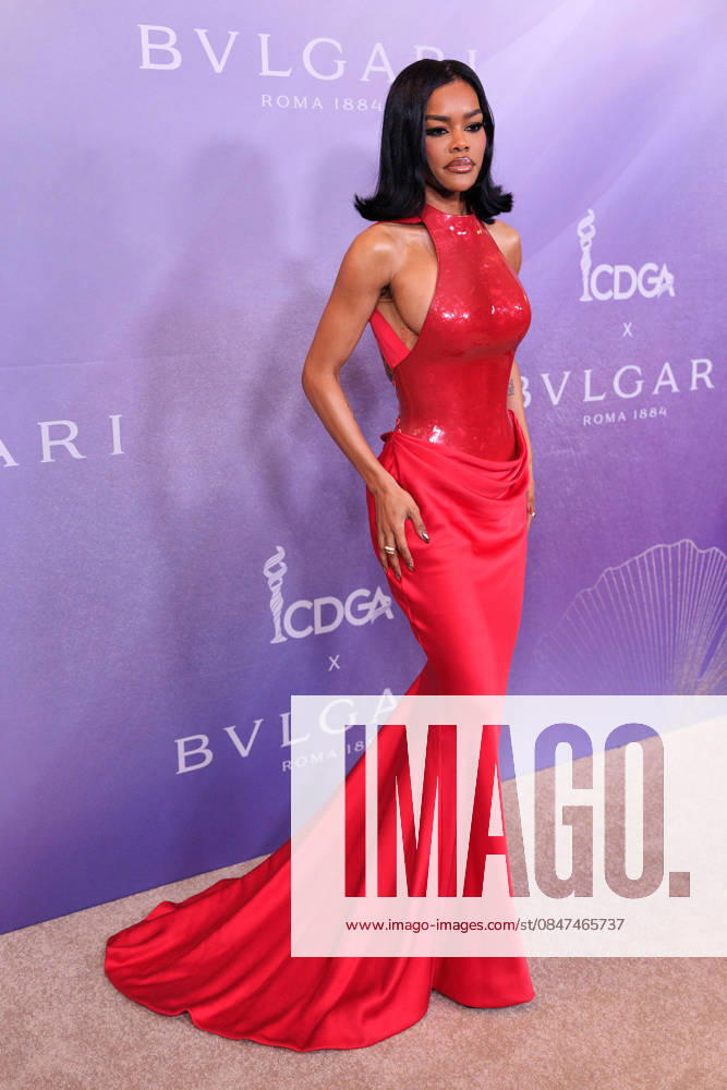 Teyana Taylor at the 28th Costume Designers Guild Awards on Thursday February 12, 2026 at the Ebel Theater in Los Angeles, California. JAVIER ROJAS PI Los Angeles USA - ZUMAp124 20260212_zaa_p124_023