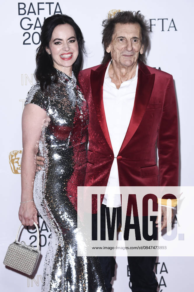 Sally Humphreys Wood with husband Ron Wood at the BAFTA 2026 Invest in Talent Gala at the Chancery Rosewood Hotel London, 12 02 2026 Foto:xS.xFuturexImagex bafta_gala_6305