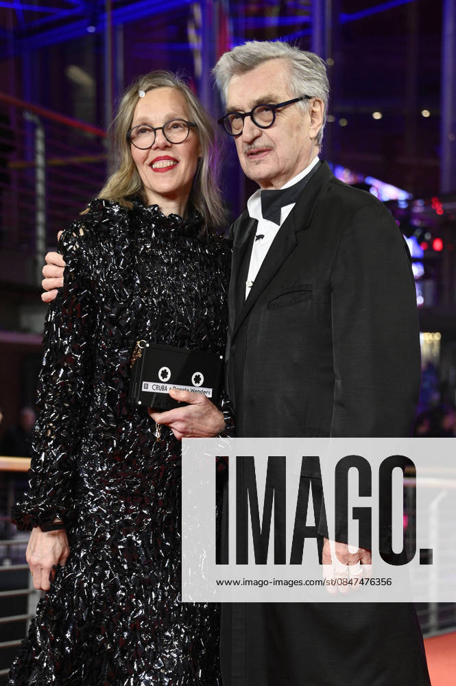 Wim Wenders with his wife Donata Wenders at the festival opening with the premiere of the feature film No Good Men at the Berlinale 2026 76 Berlin International Film Festival in the Berlinale Palast Berlin, 12 02 2026 Foto:xN.xKubelkax xFuturexImagex opening_6845