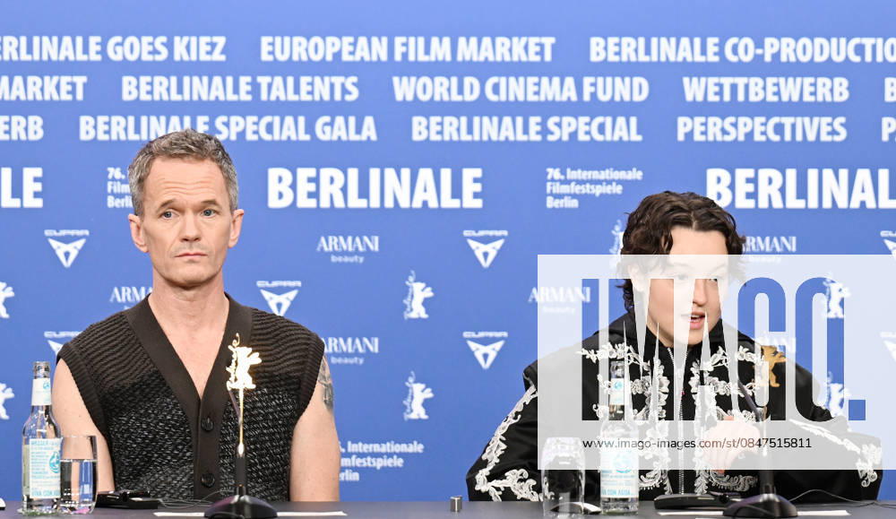 Neil Patrick Harris and Bella Ramsey attend the press conference for Sunny Dancer at the 76th Berlin Film Festival. Featuring: Neil Patrick Harris, Bella Ramsey Where: Berlin, Germany When: 13 Feb 2026 Credit: Cover Images . NOT FOR USE BY NEWSPAPERS BASED IN THE UK.