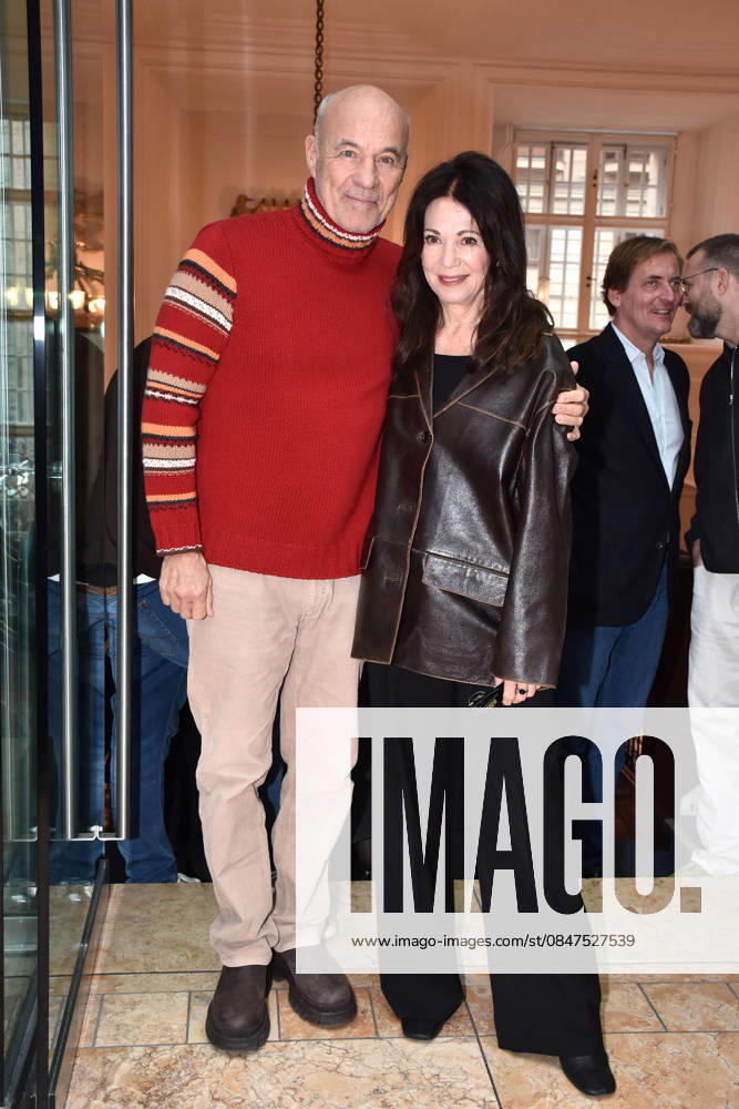 Heiner Lauterbach and Iris Berben at the reception of the FFF Film Fernseh Fonds Bayern as part of the 76 Berlinale on 13 02 2026 in Berlin FFF Berlinale Reception 2026 in Berlin