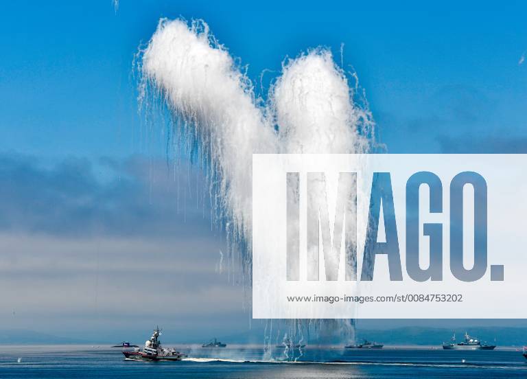 VLADIVOSTOK, RUSSIA â€“ JULY 29, 2018: A naval parade marking Russian Navy Day. Yuri Smityuk TASS TS08B27F