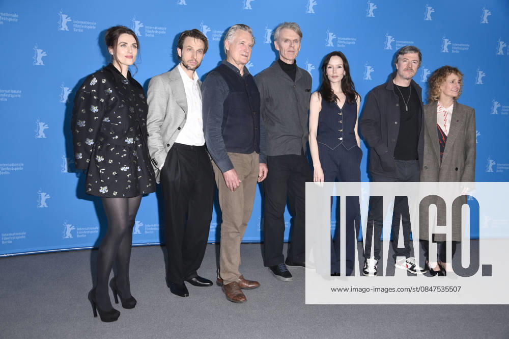 Katie McGrath, Anders Danielsen Lie, Bill Pullman, Grant Gee, Valene Kane, Barry Ward and Tricia Tuttle at the photocall for the feature film Everybody Digs Bill Evans at the Berlinale 2026 76 Berlin International Film Festival at the Hotel Grand Hyatt Berlin, 13 02 2026 Foto:xN.xKubelkax xFuturexImagex evans_6237