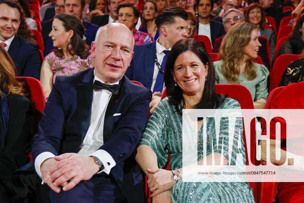Kai Wegener, Katharina Günther Wünsch at the opening of the 75th Berlin International Film Festival in the Berlinale Palast at Potsdamer Platz