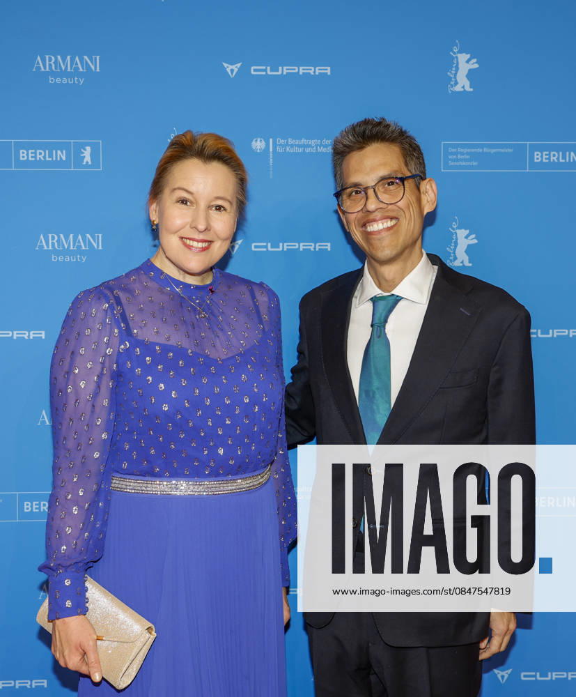 Franziska Giffey, S E Francisco Quiroga Ambassador of Mexico at the opening of the 76th Berlinale International Film Festival with the No Good Men Film Premiere on 12 02 2026 at the Berlinale Palast Berlin