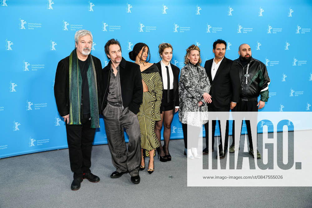 Berlin Berlinale, 76 Berlin International Film Festival 2026 Photo Call GOOD LUCK, HAVE FUN, DONT DIE Gore Verbinski Director Director Sam Rockwell Actor Actor Zazie Beetz Actress Actor Haley Lu Richardson Actress Actor Tricia Tuttle Festival Director Michael Pena Ac