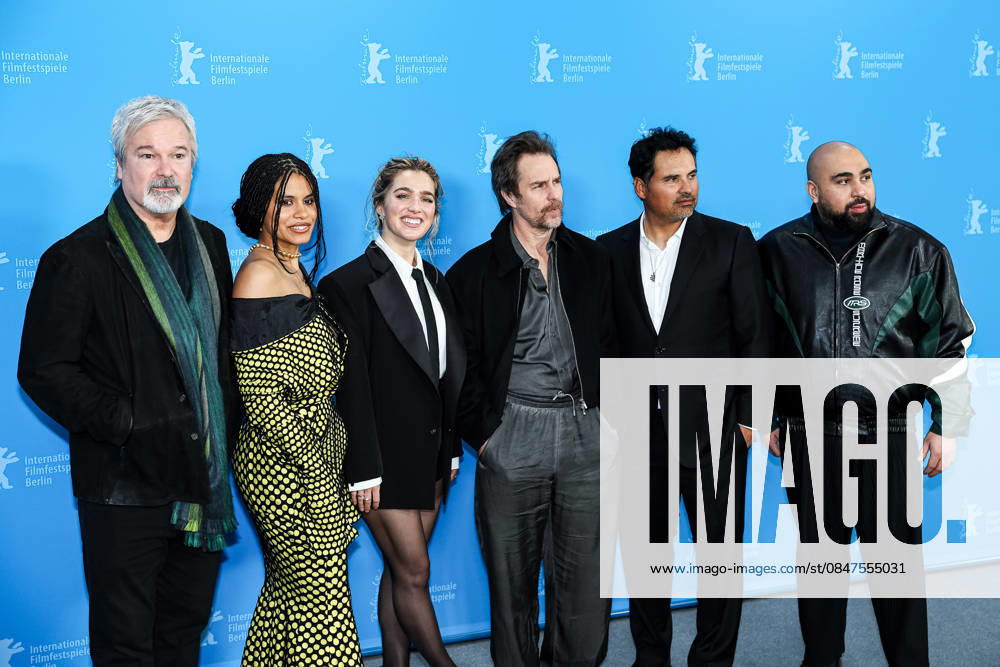 Berlin Berlinale, 76 Berlin International Film Festival 2026 Photo Call GOOD LUCK, HAVE FUN, DONT DIE Gore Verbinski Director Director Sam Rockwell Actor Actor Zazie Beetz Actress Actor Haley Lu Richardson Actress Actor Tricia Tuttle Festival Director Michael Pena Ac