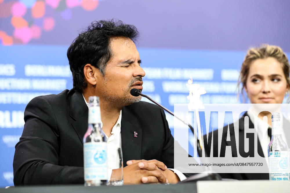 Berlin Berlinale, 76 Berlin International Film Festival 2026 Press Conference GOOD LUCK, HAVE FUN, DONT DIE Haley Lu Richardson Actress Actor Michael Pena Actor Actor Berlinale, 76 Berlin International Film Festival 2026, 13 02 2026 Press Photo Roger Buerke