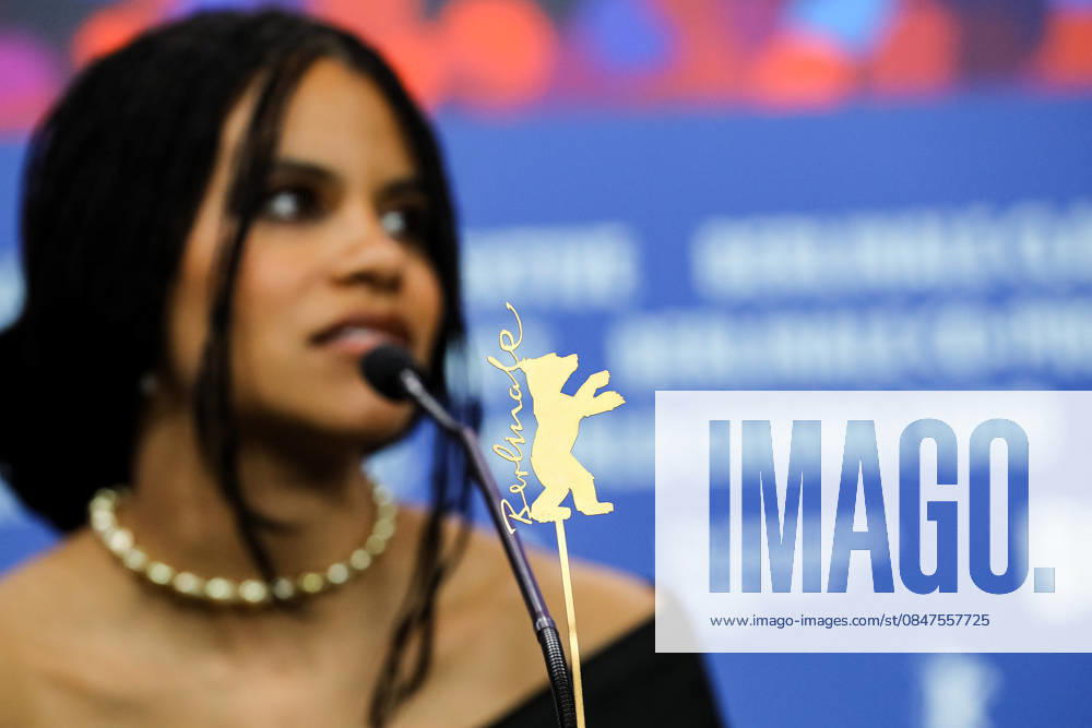 Berlin Berlinale, 76 Berlin International Film Festival 2026 Press Conference GOOD LUCK, HAVE FUN, DONT DIE Zazie Beetz Actress Actor Berlinale, 76 Berlin International Film Festival 2026, 13 02 2026 Press Photo Roger Buerke