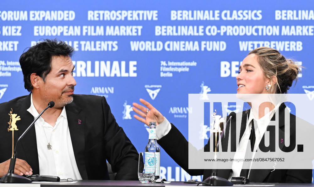 76th Berlinale International Film Festival Good Luck, Have Fun, Don t Die press conference at Grand Hyatt Hotel Featuring: Michael Pena, Haley Lu Richardson Where: Berlin, Germany When: 13 Feb 2026 Credit: Cover Images . NOT FOR USE BY NEWSPAPERS BASED IN THE UK.