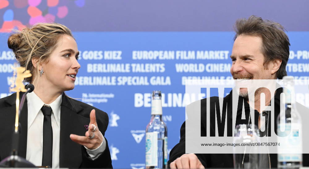 76th Berlinale International Film Festival Good Luck, Have Fun, Don t Die press conference at Grand Hyatt Hotel Featuring: Haley Lu Richardson, Sam Rockwell Where: Berlin, Germany When: 13 Feb 2026 Credit: Cover Images . NOT FOR USE BY NEWSPAPERS BASED IN THE UK.