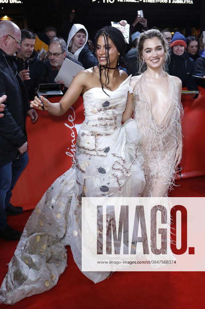 Zazie Beetz and Haley Lu Richardson at the premiere of the feature film Good Luck, Have Fun, Don t Die at the Berlinale 2026 76 Berlin International Film Festival at the Zoo Palast Berlin, 13 02 2026 Foto:xC.xTamckex xFuturexImagex luck_6329