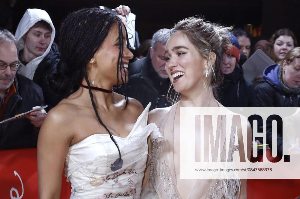 Zazie Beetz and Haley Lu Richardson at the premiere of the feature film Good Luck, Have Fun, Don t Die at the Berlinale 2026 76 Berlin International Film Festival at the Zoo Palast Berlin, 13 02 2026 Foto:xC.xTamckex xFuturexImagex luck_6331