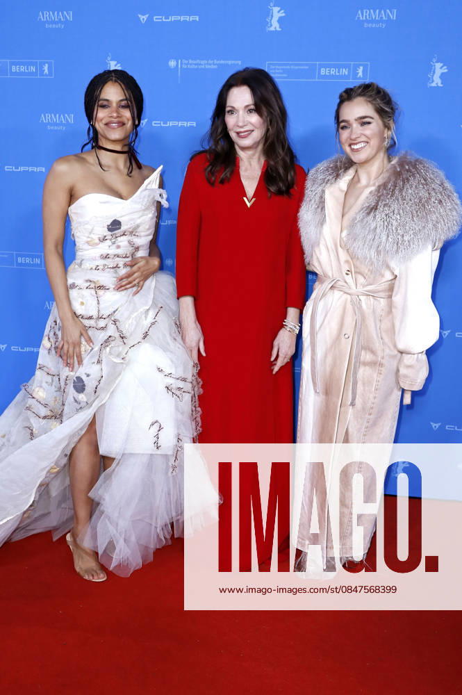 Zazie Beetz, Iris Berben and Haley Lu Richardson at the premiere of the feature film Good Luck, Have Fun, Don t Die at the Berlinale 2026 76 Berlin International Film Festival at the Zoo Palast Berlin, 13 02 2026 Foto:xC.xTamckex xFuturexImagex luck_6343