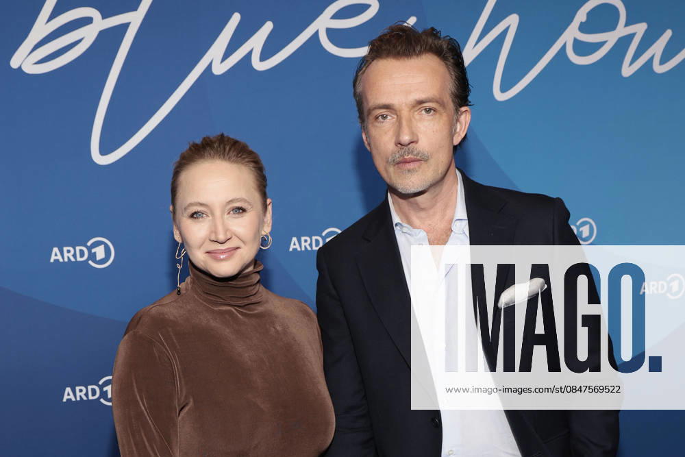 Anna Maria Muehe and Lucas Gregorowicz at the ARD Blue Hour as part of the 76 Berlinale on 13 02 2026 in Berlin ARD Blue Hour in Berlin