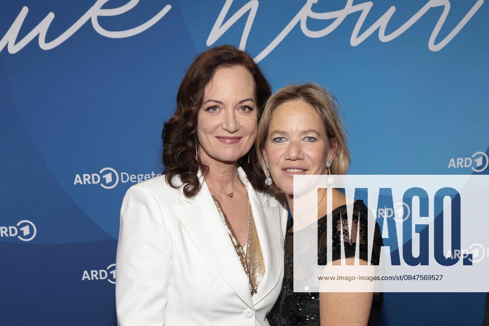 Natalia Woerner and Christine Strobl ARD Program Director at the ARD Blue Hour as part of the 76 Berlinale on 13 02 2026 in Berlin ARD Blue Hour in Berlin