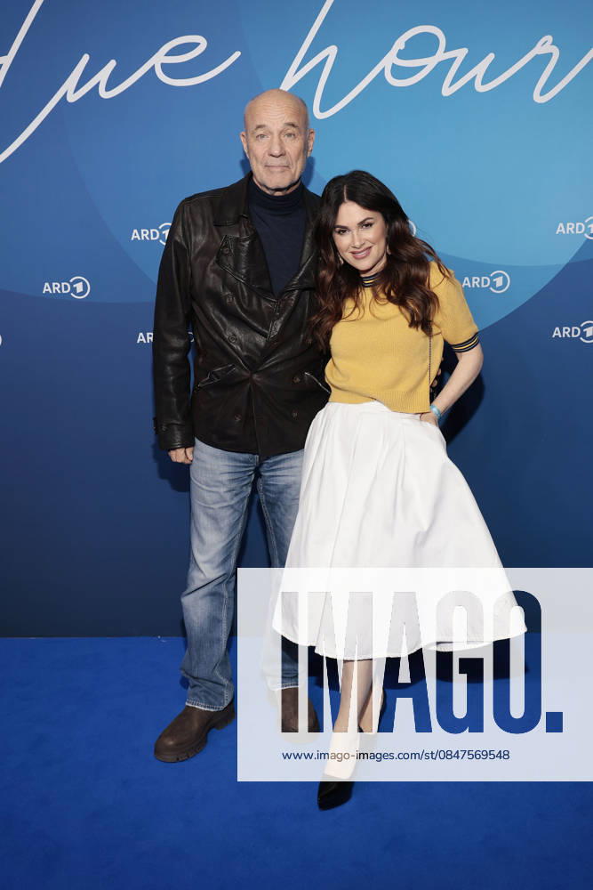 Heiner Lauterbach and Viktoria Lauterach at the ARD Blue Hour as part of the 76 Berlinale on 13 02 2026 in Berlin ARD Blue Hour in Berlin
