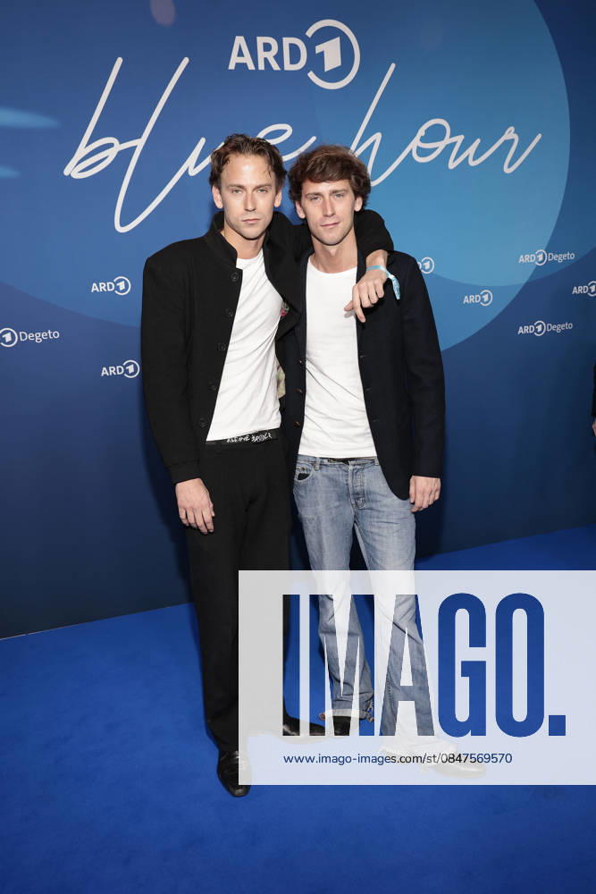 Oskar and Emil Belton at the ARD Blue Hour as part of the 76 Berlinale on 13 02 2026 in Berlin ARD Blue Hour in Berlin